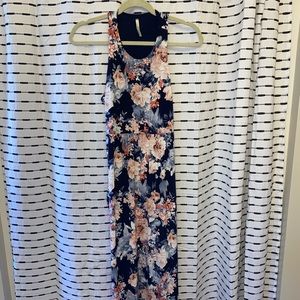 Floral maxi dress
